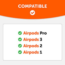 Load image into Gallery viewer, WC HookZ - Upgraded Over Ear Hooks for AirPods Pro &amp; AirPods 1, 2 &amp; 3-2 Size Pairs Included in Package, Made by Wicked Cushions | Neon Yellow
