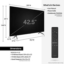 Load image into Gallery viewer, SAMSUNG 43-inch Class QLED Q60T Series - 4K UHD Dual LED Quantum HDR Smart TV with Alexa Built-in (QN43Q60TAFXZA, 2020 Model)

