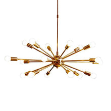 Load image into Gallery viewer, Chandelier Metal Ceiling Chanter-LED Living Room Dining Room Bedroom Modern Study Loft Attic Ceiling Chandelier [Energy Class A+],Ceiling Light (Color : 18 heads)
