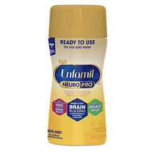 Load image into Gallery viewer, Enfamil NeuroPro Ready to Feed Baby Formula Milk, 8 Fluid Ounce (24 Count) - MFGM, Omega 3 DHA, Probiotics, Iron &amp; Immune Support
