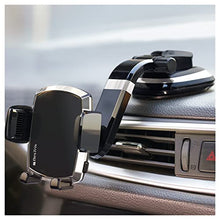 Load image into Gallery viewer, BESTRIX Phone Holder for Car, SmartClamp Car Phone Mount | Dashboard Cell Phone Car Phone Holder Compatible with iPhone 12 11 Pro, Xr, Xs, XS MAX,XR,X, Galaxy S20 Note 20 Ultra &amp; All Smartphones
