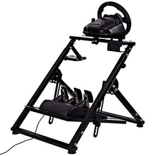 Load image into Gallery viewer, Minneer X PRO G923 Racing Wheel Stand Fit for Logitech Fanatec Thrustmaster, G25 G27 G29 G920 T300 T500 T300RS PS4 Xbox Solid Foldable Gaming Steering Simulator Cockpit. Wheel &amp; Pedals Not Included
