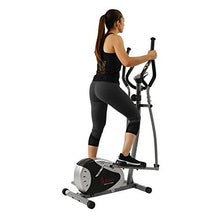 Load image into Gallery viewer, Sunny Health &amp; Fitness SF-E905 Elliptical Machine Cross Trainer with 8 Level Resistance and Digital Monitor
