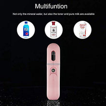 Load image into Gallery viewer, Nano Facial Mister, UrChoice Cool Mist 30ml Facial Handy Mist Sprayer - Support Adding Toner and Pure Milk, Moisturizing &amp; Hydrating for Skin Care, Makeup, Eyelash Extensions
