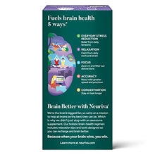 Load image into Gallery viewer, Nootropic Brain Support Supplement - NEURIVA De-Stress Capsules (30 Count in a Bottle), for Everyday Stress Reduction, Relaxation, Focus, Accuracy &amp; Concentration*, L-Theanine, SOD, Coffee Cherry
