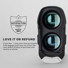Load image into Gallery viewer, Gogogo Laser Rangefinder 6X for Golf &amp; Hunting Range Finder Distance Measuring with High-Precision Flag-Lock Vibration Function︱Slope Mode Continuous Scan Tournament Legal Ideal Gift (650Y)
