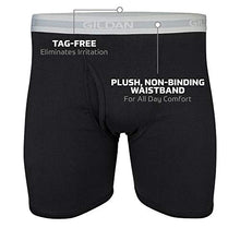 Load image into Gallery viewer, Gildan Men's Regular Leg Boxer Brief 5 Pack, Medium, Mixed Blue/Grey
