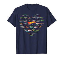 Load image into Gallery viewer, Hot Wheel Valentines Heart Shape T-Shirt
