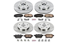 Load image into Gallery viewer, Power Stop KOE4141 Autospecialty Front and Rear Replacement Brake Kit-OE Brake Rotors &amp; Ceramic Brake Pads
