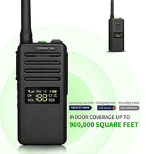 Load image into Gallery viewer, CONNECOM Two Way Radio - Digital &amp; Analog Walkie Talkies for Adults, Rugged 2 Way Radio Rechargeable Business Walky Talky Suitable for Shop, Hotel, Warehouse, Restaurant, CEducation GD700 4 Pack
