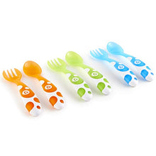Load image into Gallery viewer, Munchkin 6 Piece Fork and Spoon Set
