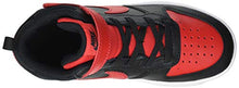 Load image into Gallery viewer, Nike Court Borough MID Basketball Shoe - Kids' Black/University Red-White 3
