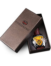 Load image into Gallery viewer, Jaragar Automatic Mechanical Wrist Watch Golden for Mens Watches with Leather Band Sport Mechanical Watches Triangle Bezel Design Fashion Yellow Dial
