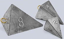 Load image into Gallery viewer, Bullet Weights PY800 Pyramid Sinker, 8 Ounce, 10 Each
