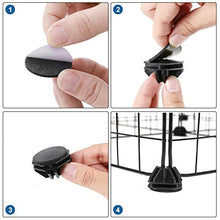 Load image into Gallery viewer, SONGMICS Pet Playpen Includes Zip Ties, Upgrade Customizable Animal Fence with Storage, Door, Metal Wire Pen Fence for Small Animals, Bunnies, Rabbits, Puppy Guinea Pigs, for Indoor Use ULPI03H
