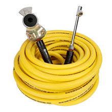 Load image into Gallery viewer, WYNNsky Truck Inflator Kit, 3/8''×50ft Hybrid Air Hose with 1/4''MNPT Endings, Universal Glad Hand&amp;Chuck
