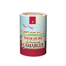 Load image into Gallery viewer, Le Saunier De Camargue Fleur De Sel Sea Salt (Round Box), 35.2 Ounce
