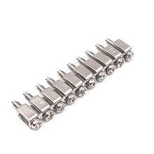 Load image into Gallery viewer, Erayco 10Pcs Fixed Bridge Jumper FBI-10-6 for DIN Rail Terminal Block, Insert-Pull Bridging Matching UK-2.5B UK5N Fixed Bridge Jumpers 10 Pole
