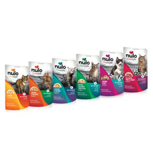 Load image into Gallery viewer, Nulo Freestyle Cat &amp; Kitten Wet Cat Food Pouch, Premium All Natural Grain-Free Soft Cat Food Topper with Amino Acids for Heart Health and High Animal-Based Protein
