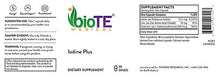 Load image into Gallery viewer, BioTE Medical - Iodine PLUS 12.5 mg, 180 Veggie Caps
