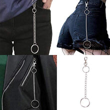 Load image into Gallery viewer, Qingsi 3 Pack Biker Wallet Long Chain Purse Chain Punk Key Chain for Biker Trucker Motorcycle Pants Jean
