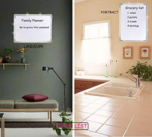 Load image into Gallery viewer, Bethone Dry Erase White Board Hanging Small Magnetic Portable Writing, Drawing &amp; Planning Small Whiteboard for Cubicle Easy to Clean Wall Whiteboard for Office School, Kids, Home
