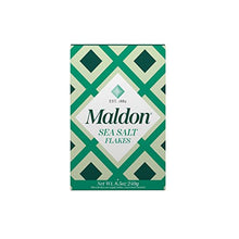 Load image into Gallery viewer, Maldon Salt, Sea Salt Flakes, 8.5 oz (240 g), Kosher, Natural, Handcrafted, Gourmet, Pyramid Crystals
