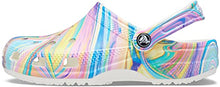 Load image into Gallery viewer, Crocs Men's and Women's Classic Tie Dye Clog, Pastel Swirl, 4 US
