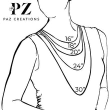 Load image into Gallery viewer, PZ Paz Creations 925 Sterling Silver Floral Swirl Gemstone Statement Necklace (amethyst)
