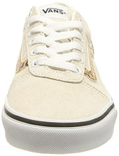 Load image into Gallery viewer, Vans Women's Low-Top Trainers Sneaker, Cheetah Stripe Marshmallow White, 9.5
