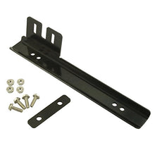 Load image into Gallery viewer, JDMSPEED Black Front Bumper License Plate Mount Bracket Relocator Holder Bar
