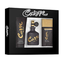 Load image into Gallery viewer, Curve Curve Black Men's Cologne 4 Piece Gift Set, 2.5 Fl. Oz. Eau De Cologne, 4 Count
