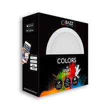 Load image into Gallery viewer, Bazz SLDSK6RGBTNWWF Slim Disk Smart Home Wi-Fi RGB LED Recessed Fixture Kit, Tunable, Dimmable, Alexa and Google Assistant Compatible, Damp Location, Energy Star, 6-in, White
