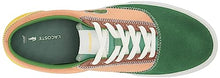 Load image into Gallery viewer, Lacoste Men's Jump Serve Lace Up Sneaker, Green/TAN, 8.5
