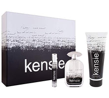 Load image into Gallery viewer, Kensie Fragrance for Her Eau De Parfum 3.4 FL. Oz, Eau De Parfum 0.3 FL. Oz, and Body Lotion 6.8 Oz
