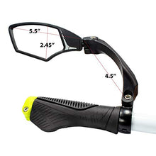 Load image into Gallery viewer, Hafny NEW Handlebar Bike Mirror, HD,Blast-resistant, Glass Lens, HF-MR095 (left)

