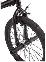 Load image into Gallery viewer, Mongoose Brawler Freestyle BMX Bike, 20-inch Wheels, pegs, Boys, Girls, Black
