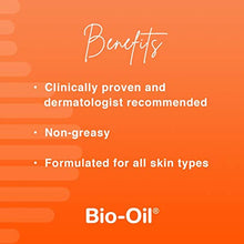Load image into Gallery viewer, Bio-Oil Skincare Oil, 2 Ounce, Body Oil for Scars and Stretchmarks, Hydrates Skin, Non-Greasy, Dermatologist Recommended, Non-Comedogenic, For All Skin Types, with Vitamin A, E
