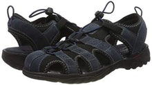 Load image into Gallery viewer, Dockers by Gerli Men's Slingback Sling Back Sandals, Blue Navy 660, 8.5
