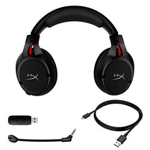 Load image into Gallery viewer, HyperX Cloud Flight - Wireless Gaming Headset, Long Lasting Battery up to 30 Hours, Detachable Noise Cancelling Microphone, Red LED Light, Comfortable Memory Foam, Works with PC, PS4 &amp; PS5

