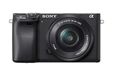 Load image into Gallery viewer, Sony Alpha a6400 Mirrorless Camera: Compact APS-C Interchangeable Lens Digital Camera with Real-Time Eye Auto Focus, 4K Video, Flip Screen &amp; 16-50mm Lens - E Mount Compatible Cameras - ILCE-6400L/B

