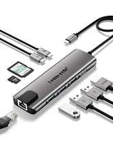 Load image into Gallery viewer, Lemorele USB C Hub Multiport Adapter
