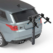 Load image into Gallery viewer, LITE-WAY 2-Bike Bicycle Hitch Mount Carrier Rack - Heavy Duty Bicycle Carrier Fit Most Sedans, Hatchbacks, Minivans, SUV (2 Inch Receiver)
