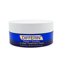 Load image into Gallery viewer, Clay Face Mask by the makers of Differin Gel, Detox and Soothe 2 Step Treatment Clay Mask, Gentle Skin Care for Acne Prone Sensitive Skin, 1.75 oz
