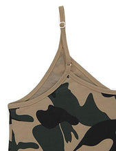 Load image into Gallery viewer, BMJL Women's Camo Print Top Cute Spaghetti Strap Tank Sleeveless Camisole V Neck Cami Vest (Medium, Camo Print)
