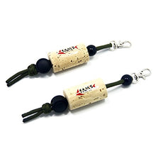 Load image into Gallery viewer, SAMSFX Fishing Fly Drying Patch Rig Keeper Cork Flies Holder Fly Dock for Vest
