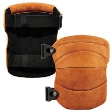 Load image into Gallery viewer, Ergodyne - 18232 Leather Knee Pads, Heavy Duty, ProFlex 230 Brown
