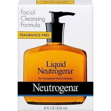 Load image into Gallery viewer, Neutrogena Liquid Facial Cleansing Formula, 8-Ounce Pump Fragrance Free (Pack of 4) by Salamander99
