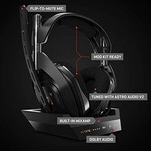 Load image into Gallery viewer, ASTRO Gaming A50 Wireless + Base Station for Xbox One &amp; PC - Black/Gold
