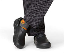Load image into Gallery viewer, Crocs Unisex Bistro Work Clog, Black, 9 US Men / 11 US Women
